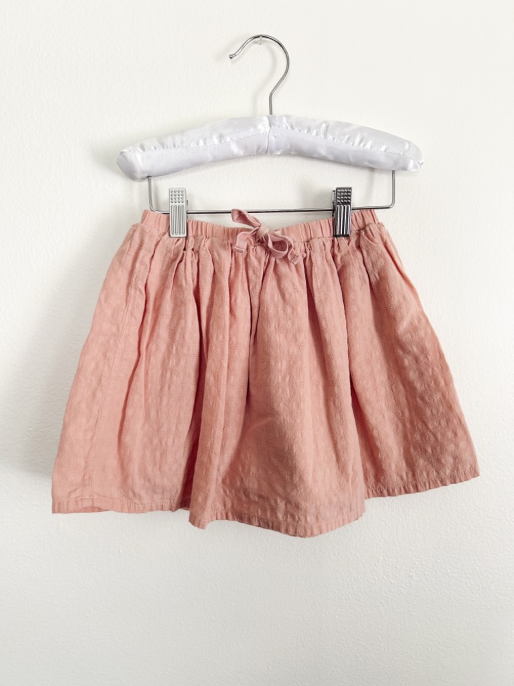 Edgehill Collection Girls' Dusty Rose Cotton Skirt
